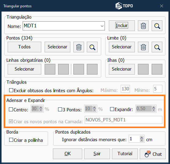 Triangulação: Expandir – Materiais de Suporte Técnico