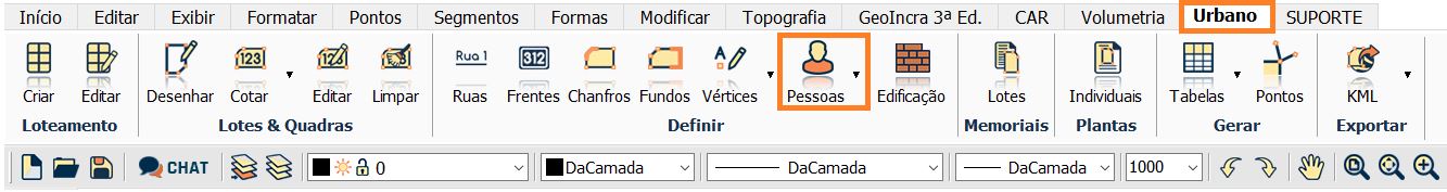 Cadastrar e vincular proprietários dos lotes – Materiais de