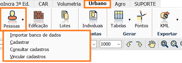 Cadastrar e vincular proprietários dos lotes – Materiais de